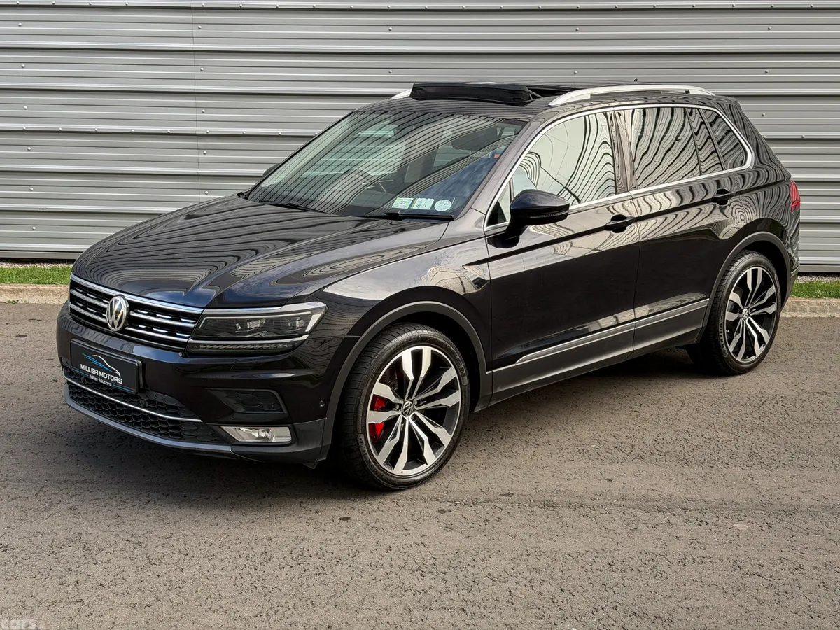 Volkswagen Tiguan SUV, Petrol, 2017, Black