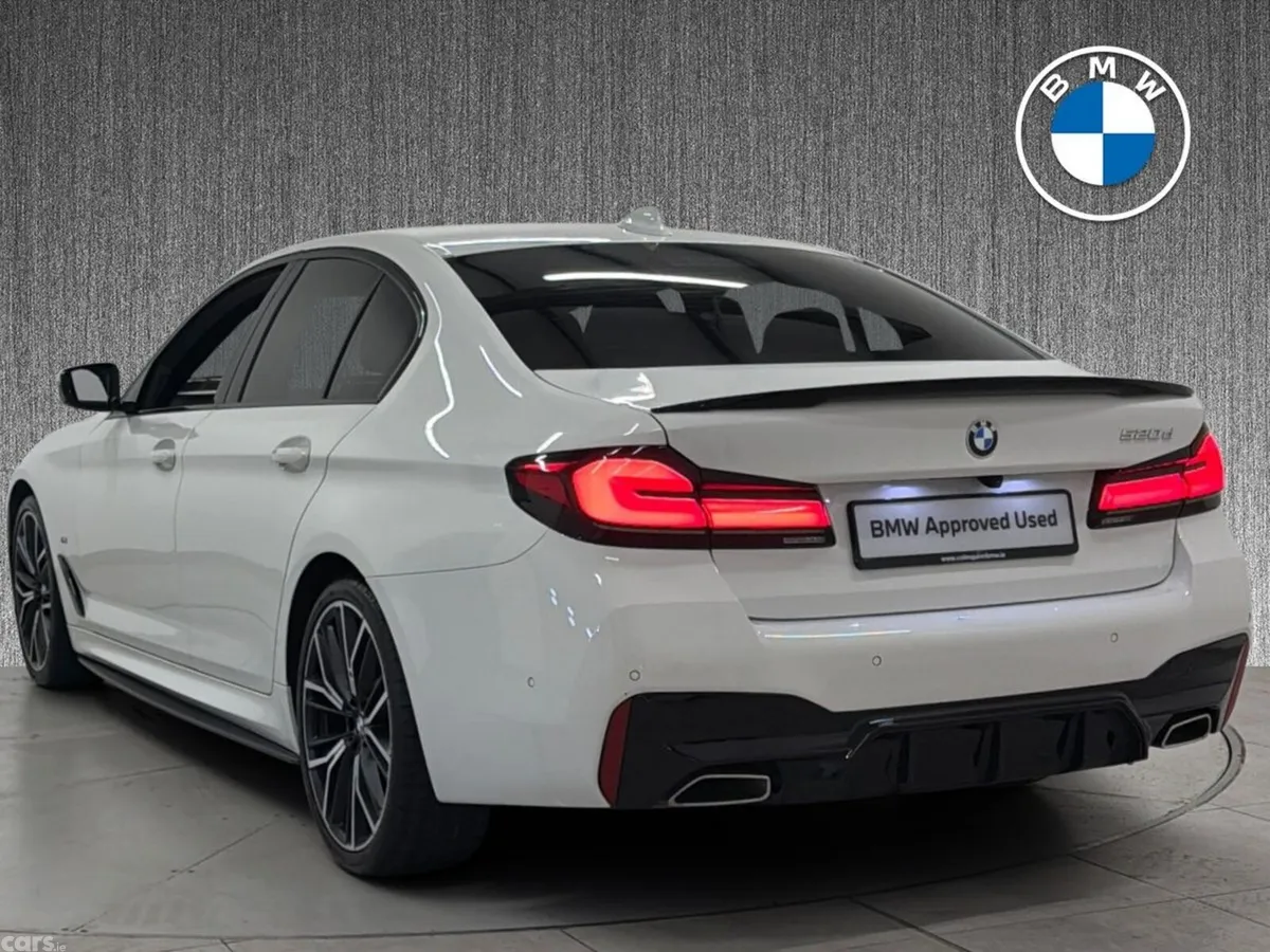 BMW 5-Series Saloon, Diesel, 2023, White