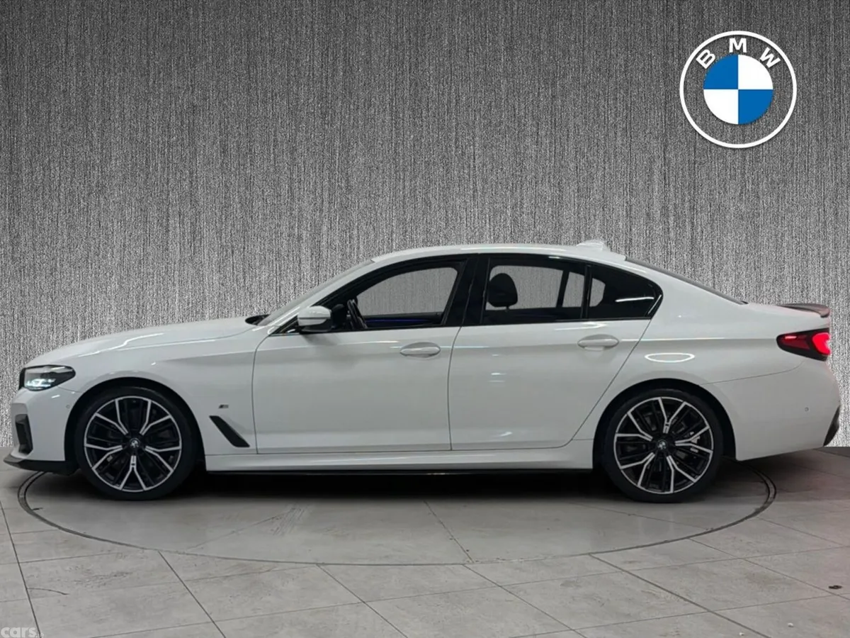 BMW 5-Series Saloon, Diesel, 2023, White