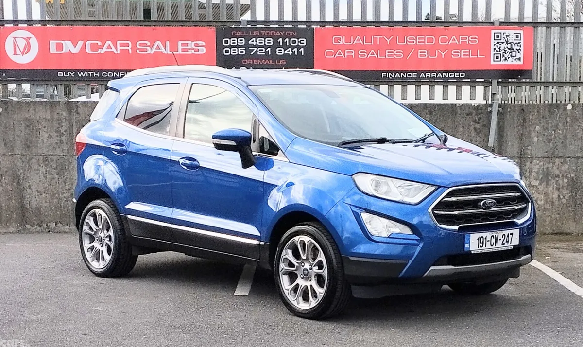 Ford EcoSport SUV, Diesel, 2019, Blue