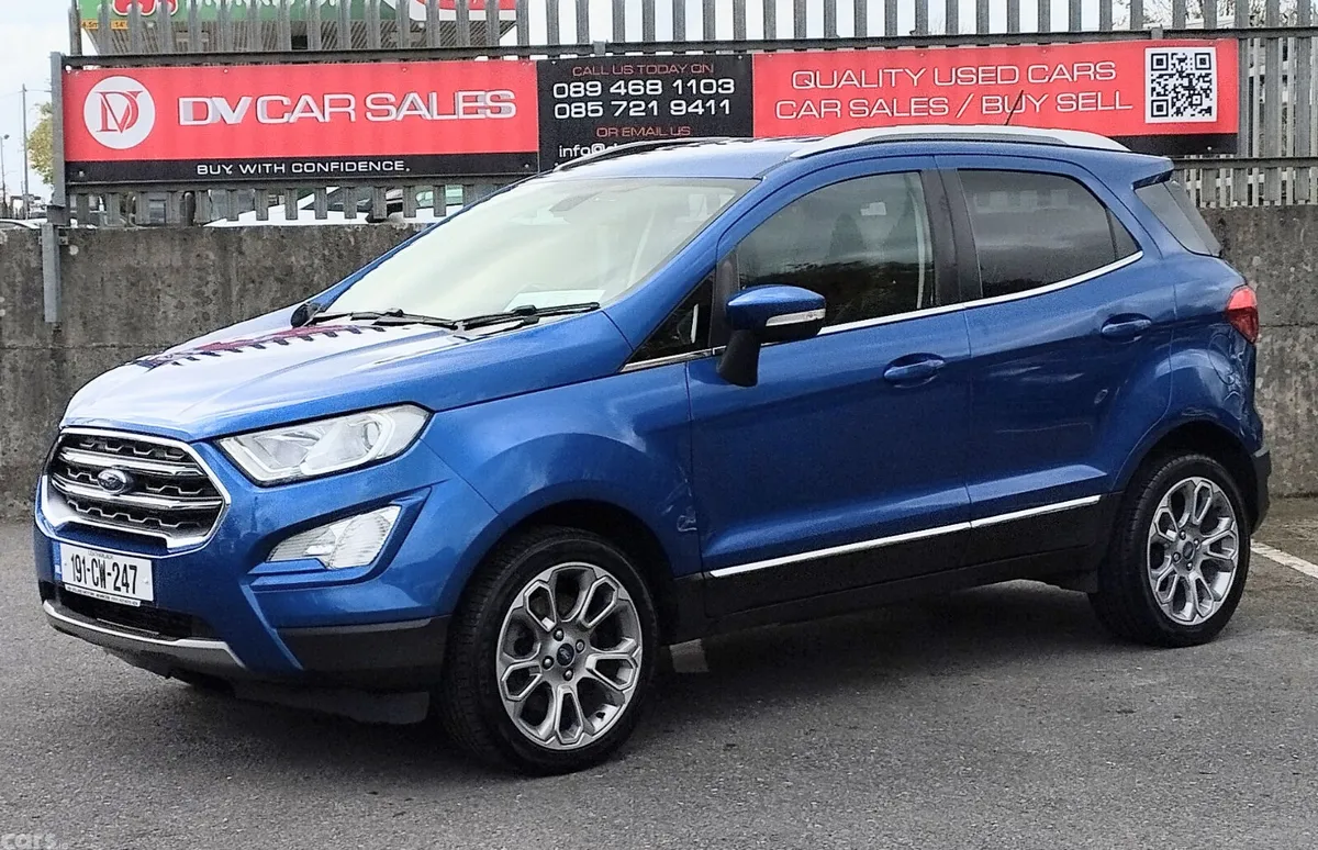 Ford EcoSport SUV, Diesel, 2019, Blue