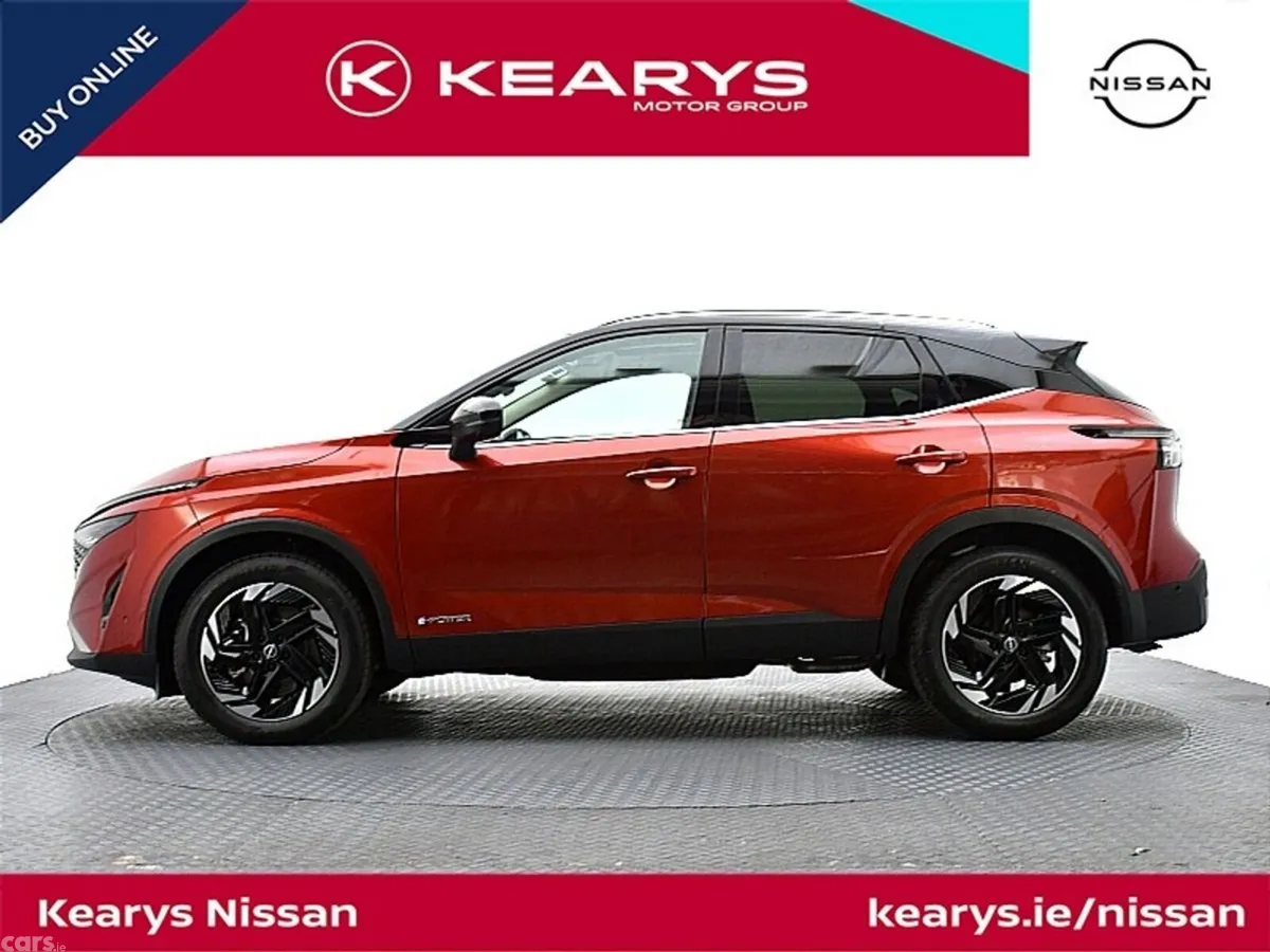 Nissan Qashqai SUV, Petrol Hybrid, 2026, Red