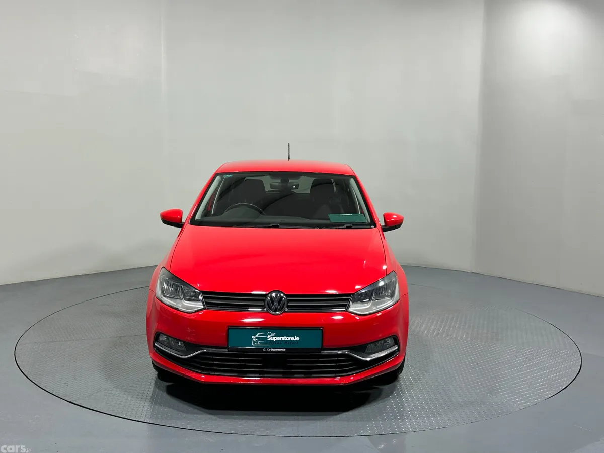 Volkswagen Polo Hatchback, Petrol, 2017, Red