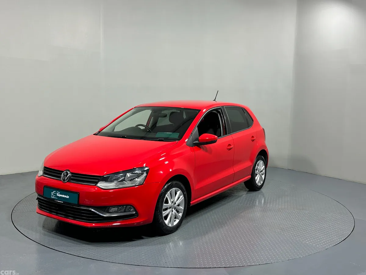 Volkswagen Polo Hatchback, Petrol, 2017, Red
