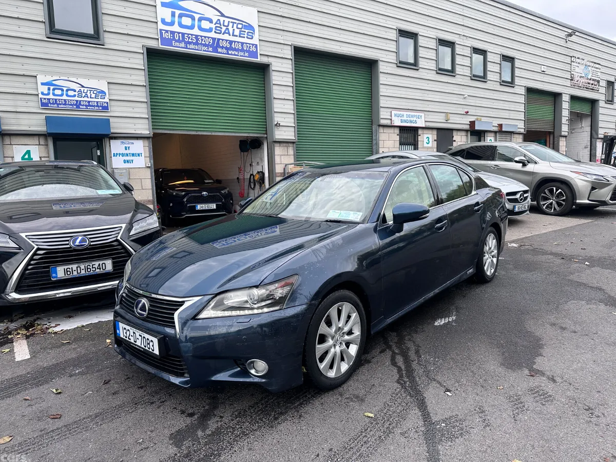 Lexus GS Saloon, Petrol Hybrid, 2013, Blue
