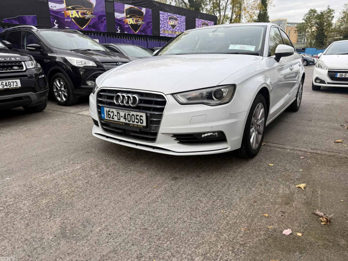 Audi A3 Saloon, Petrol, 2016, White