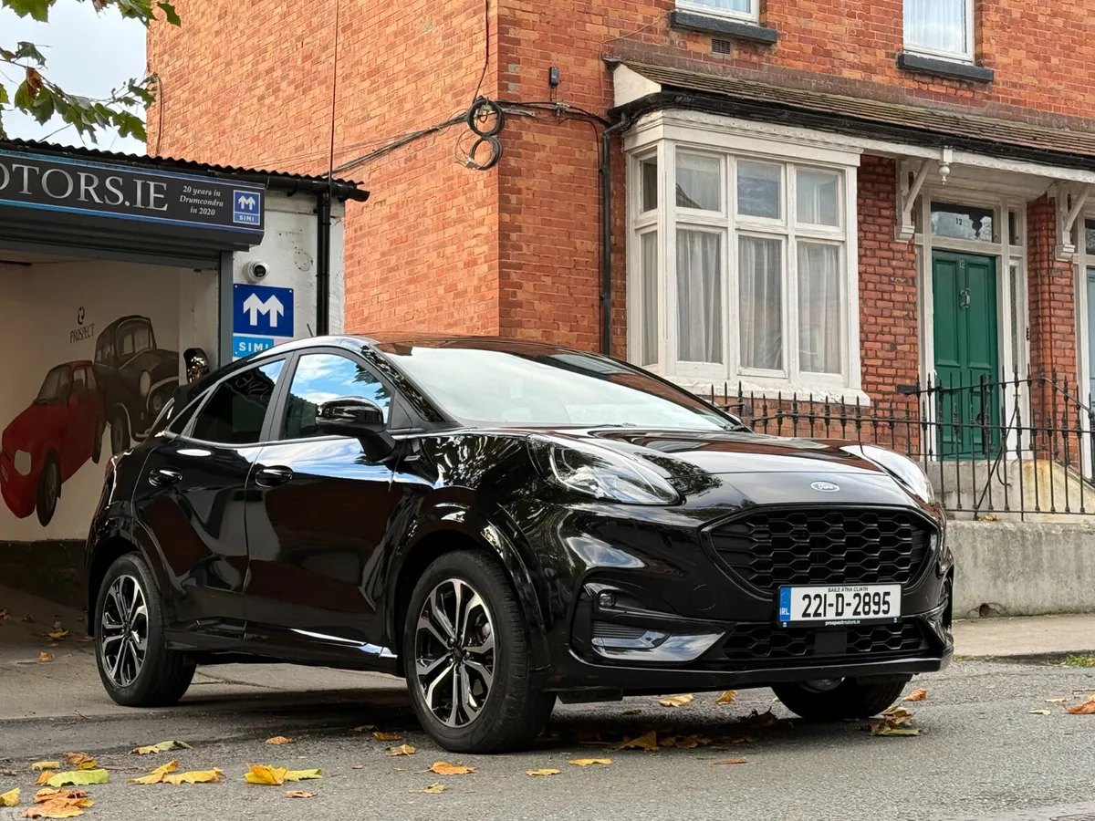 Ford Puma MPV, Petrol Hybrid, 2022, Black