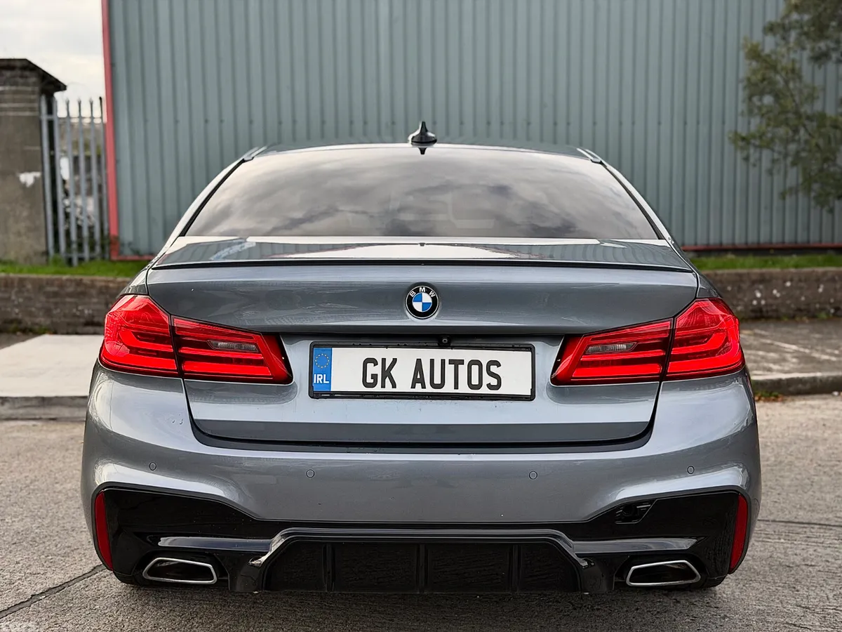 BMW 5-Series Saloon, Diesel, 2018, Blue