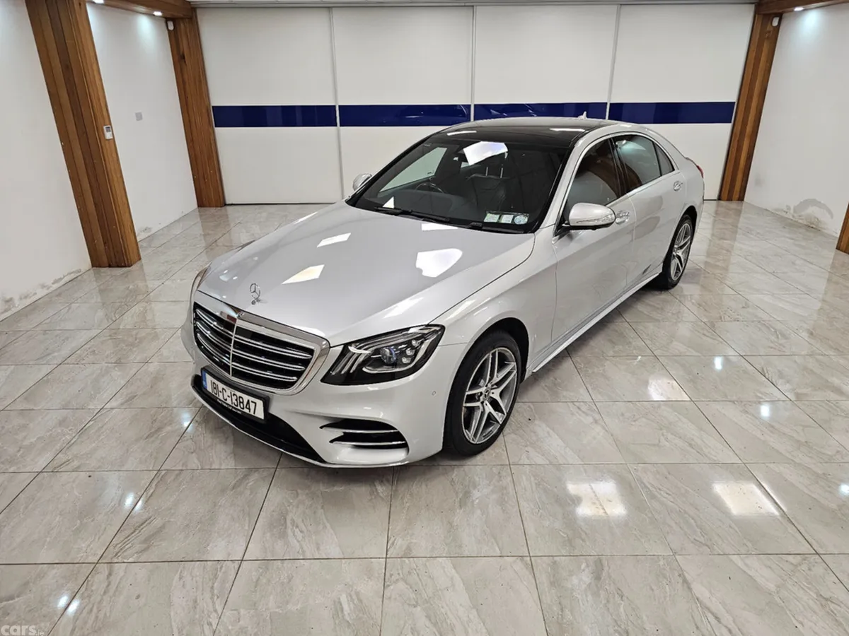 Mercedes-Benz S-Class Saloon, Diesel, 2018, Silver