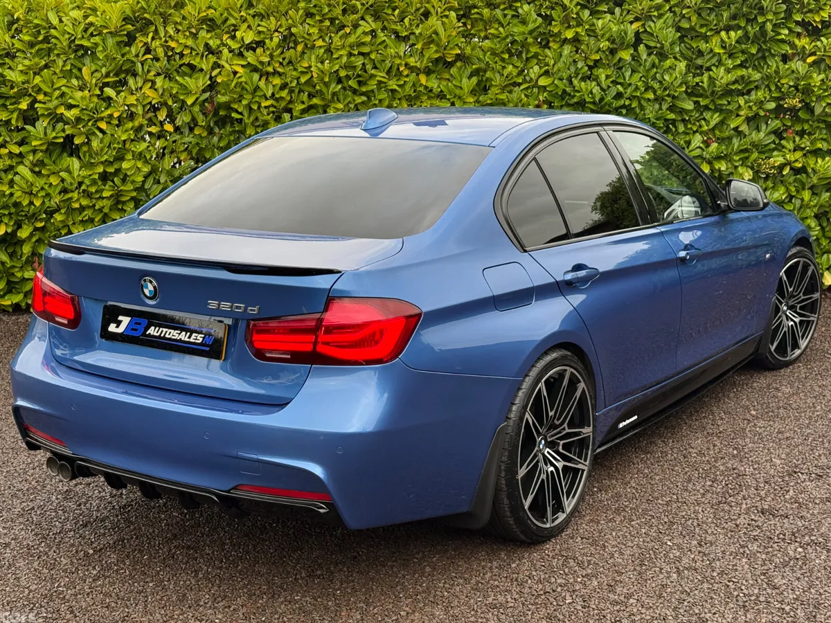 BMW 3-Series Saloon, Diesel, 2017, Blue