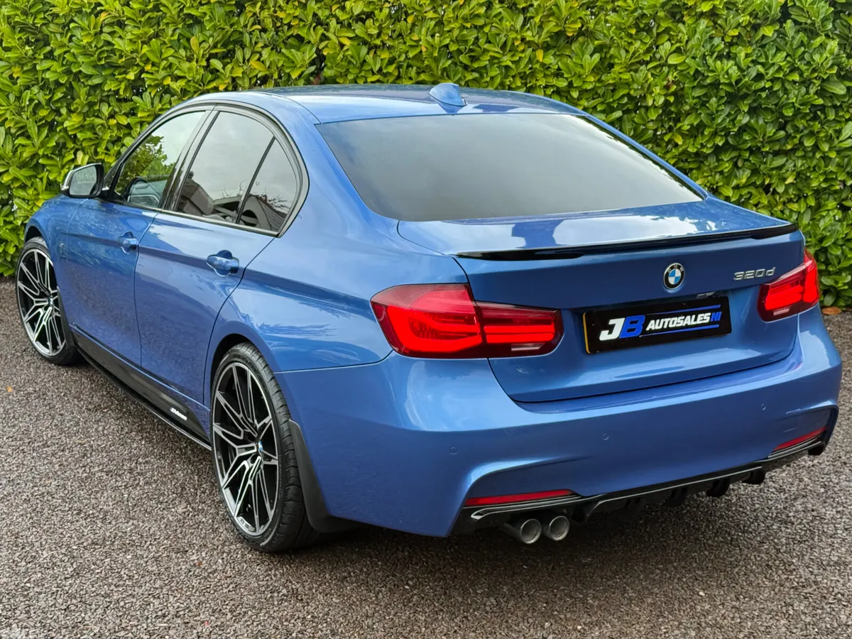 BMW 3-Series Saloon, Diesel, 2017, Blue