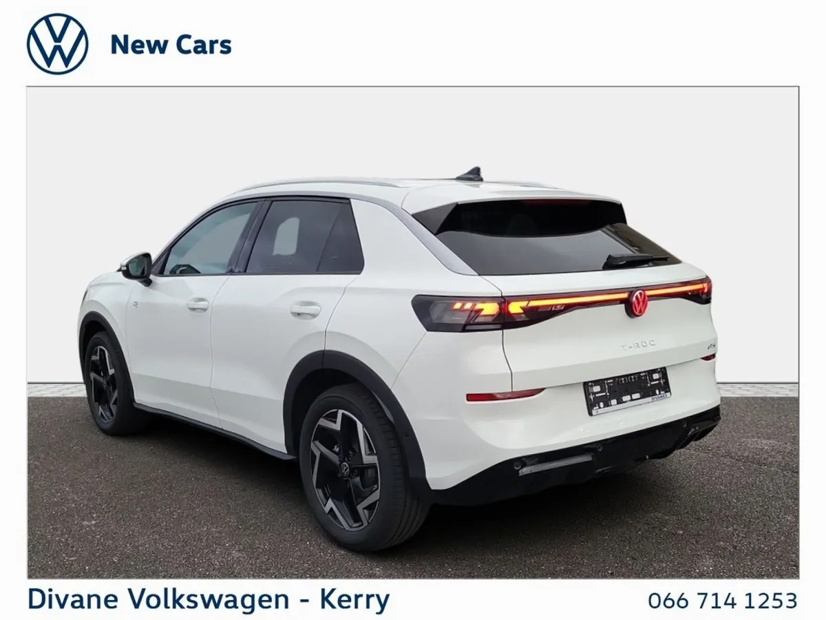 Volkswagen T-Roc Hatchback, Petrol Hybrid, 2027, White
