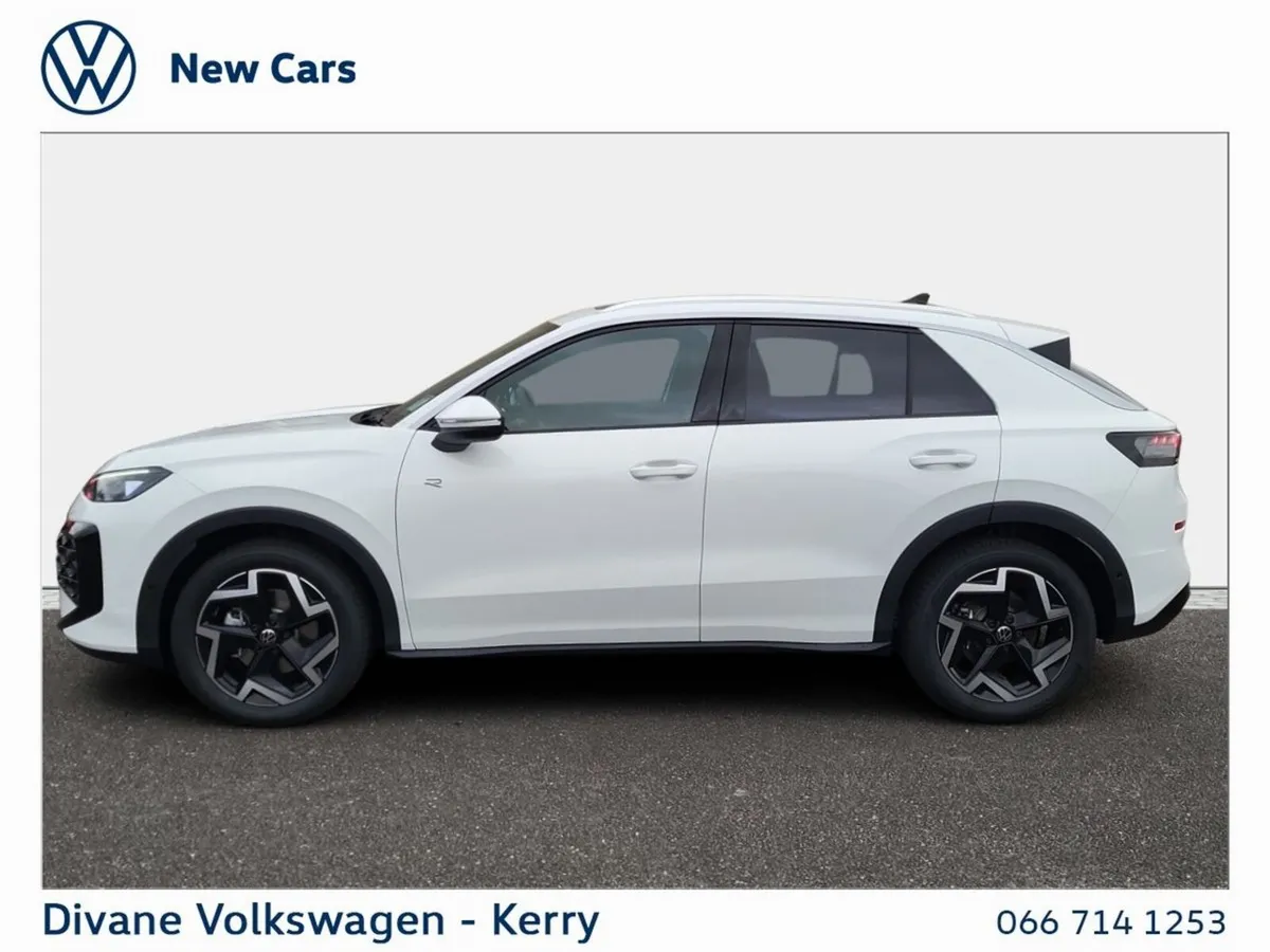 Volkswagen T-Roc Hatchback, Petrol Hybrid, 2027, White
