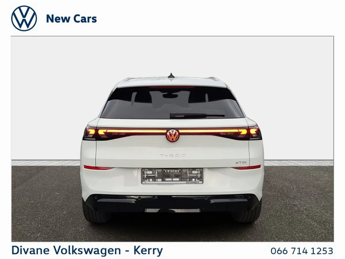 Volkswagen T-Roc Hatchback, Petrol Hybrid, 2027, White