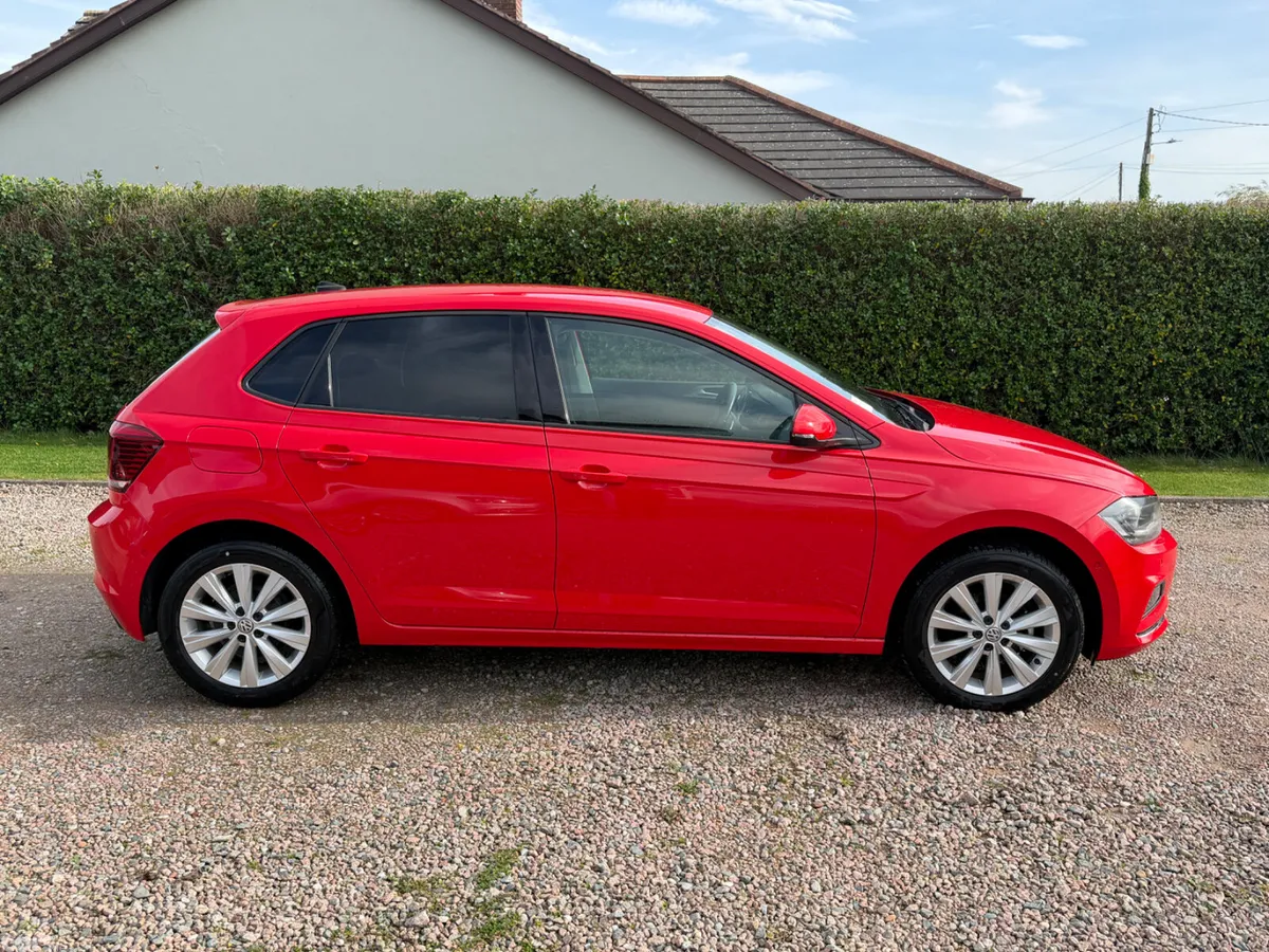 Volkswagen Polo Hatchback, Petrol, 2019, Red