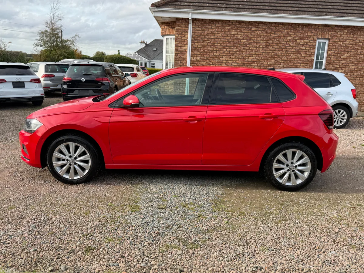 Volkswagen Polo Hatchback, Petrol, 2019, Red