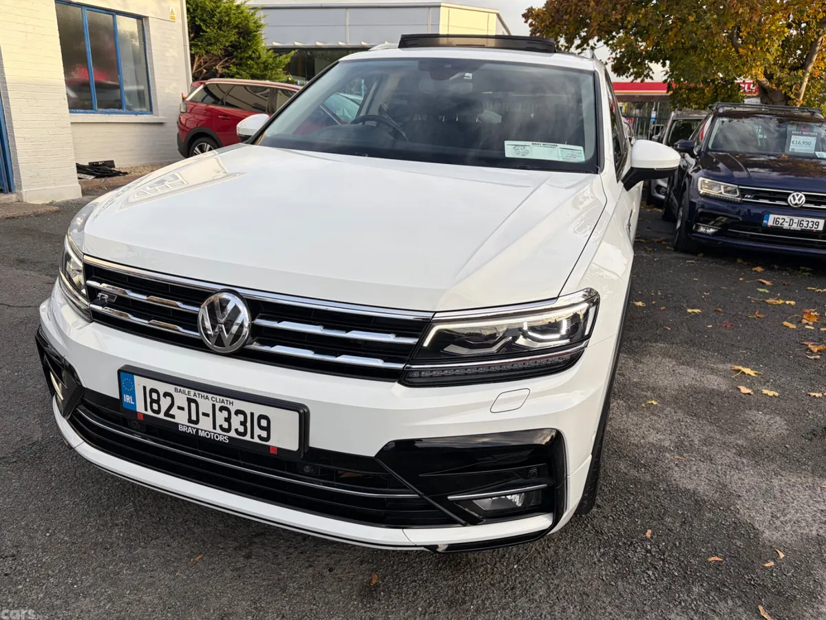 Volkswagen Tiguan Allspace SUV, Diesel, 2018, White