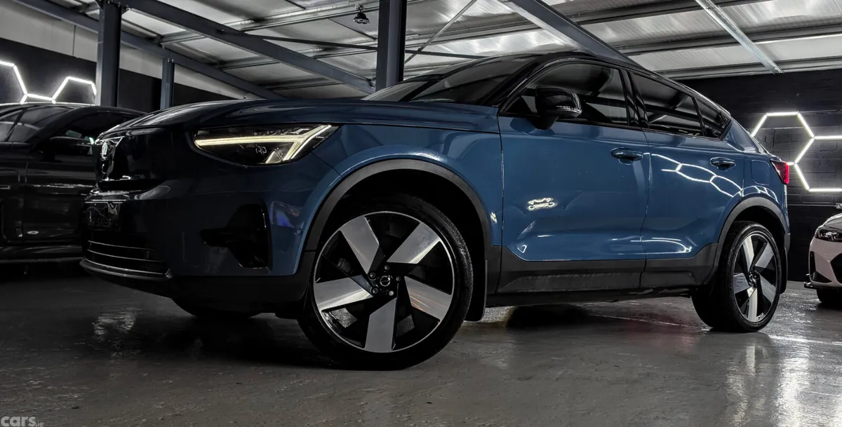 Volvo C40 Coupe, Electric, 2022, Blue