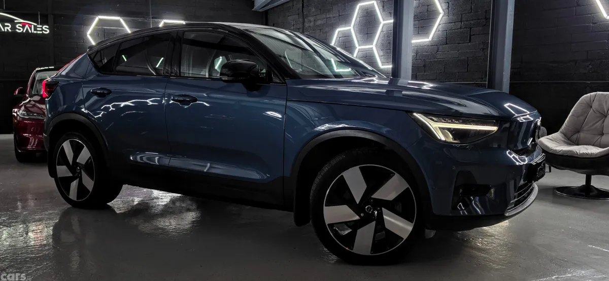 Volvo C40 Coupe, Electric, 2022, Blue