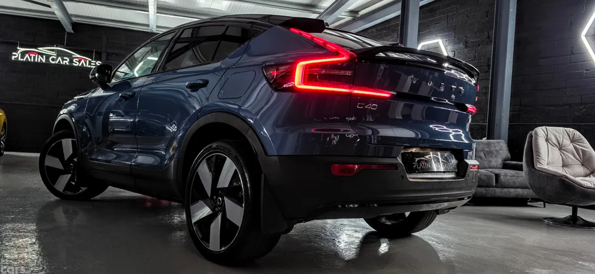 Volvo C40 Coupe, Electric, 2022, Blue