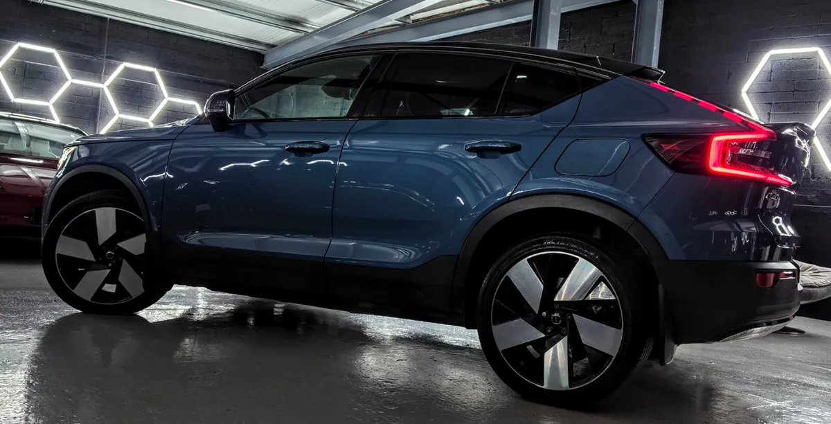 Volvo C40 Coupe, Electric, 2022, Blue