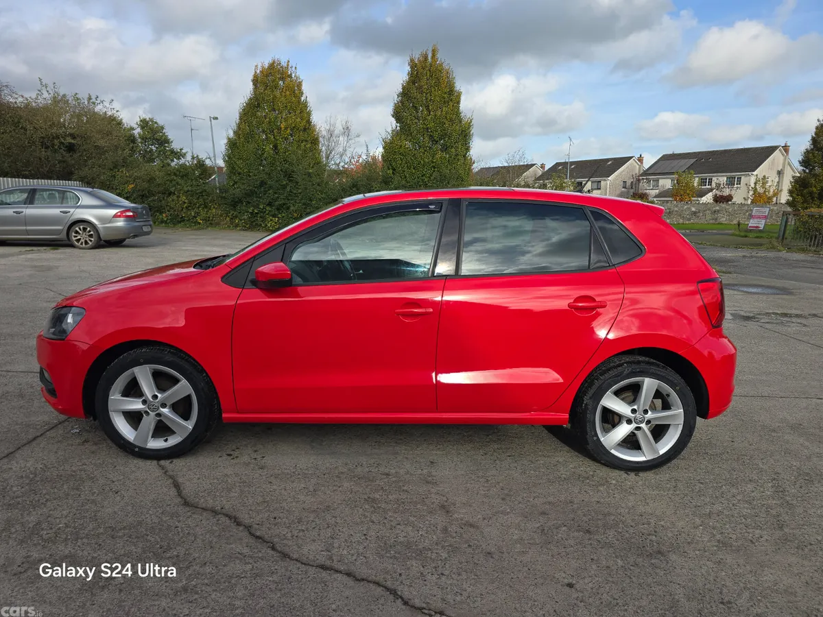 Volkswagen Polo Hatchback, Petrol, 2017, Red