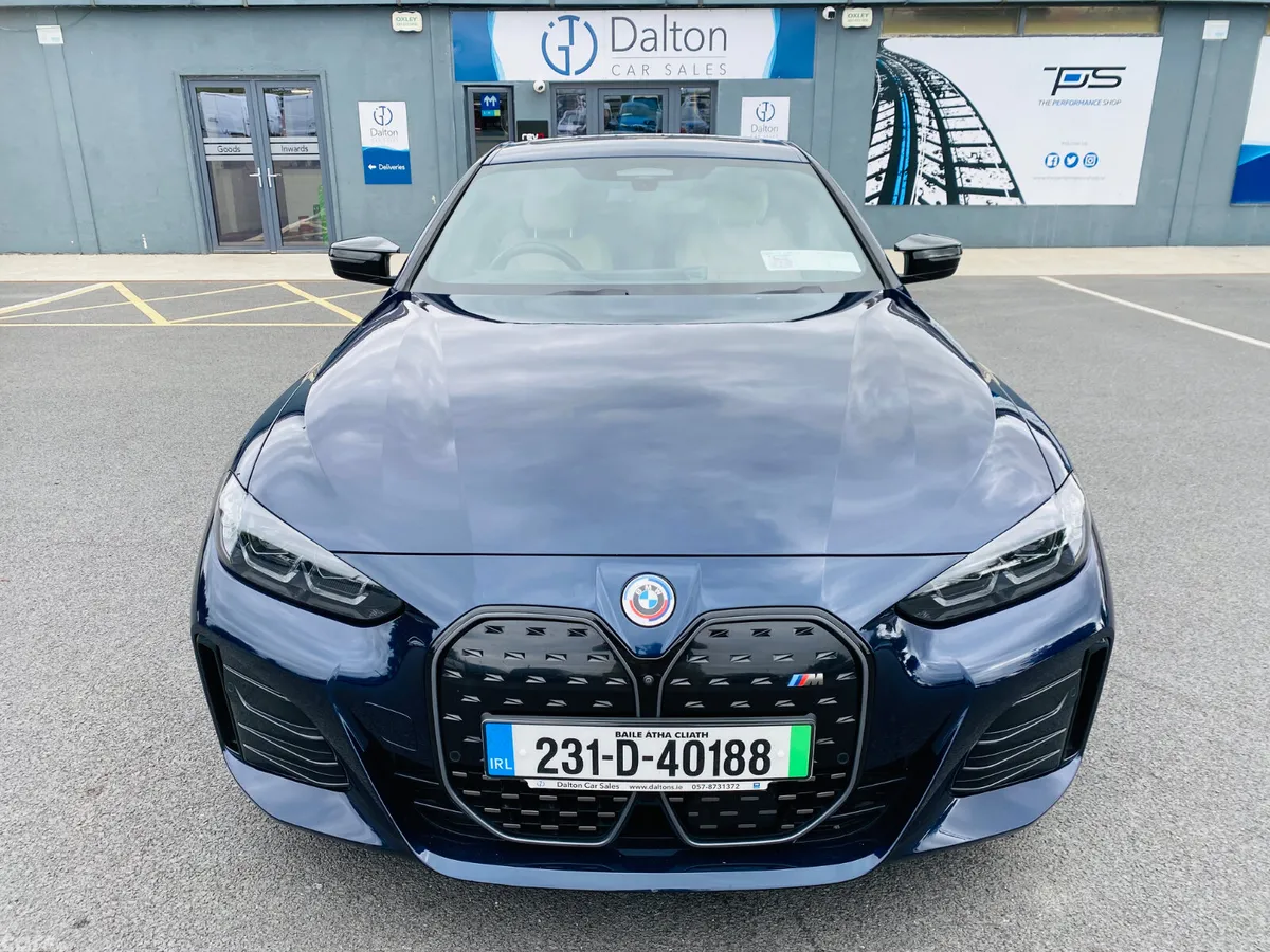 BMW i4 Saloon, Electric, 2023, Blue