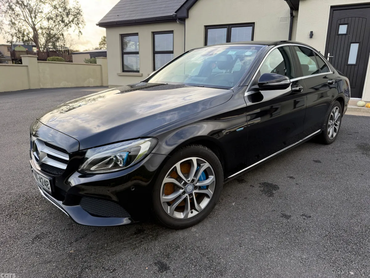 Mercedes-Benz C-Class Saloon, Petrol Plug-in Hybrid, 2017, Black
