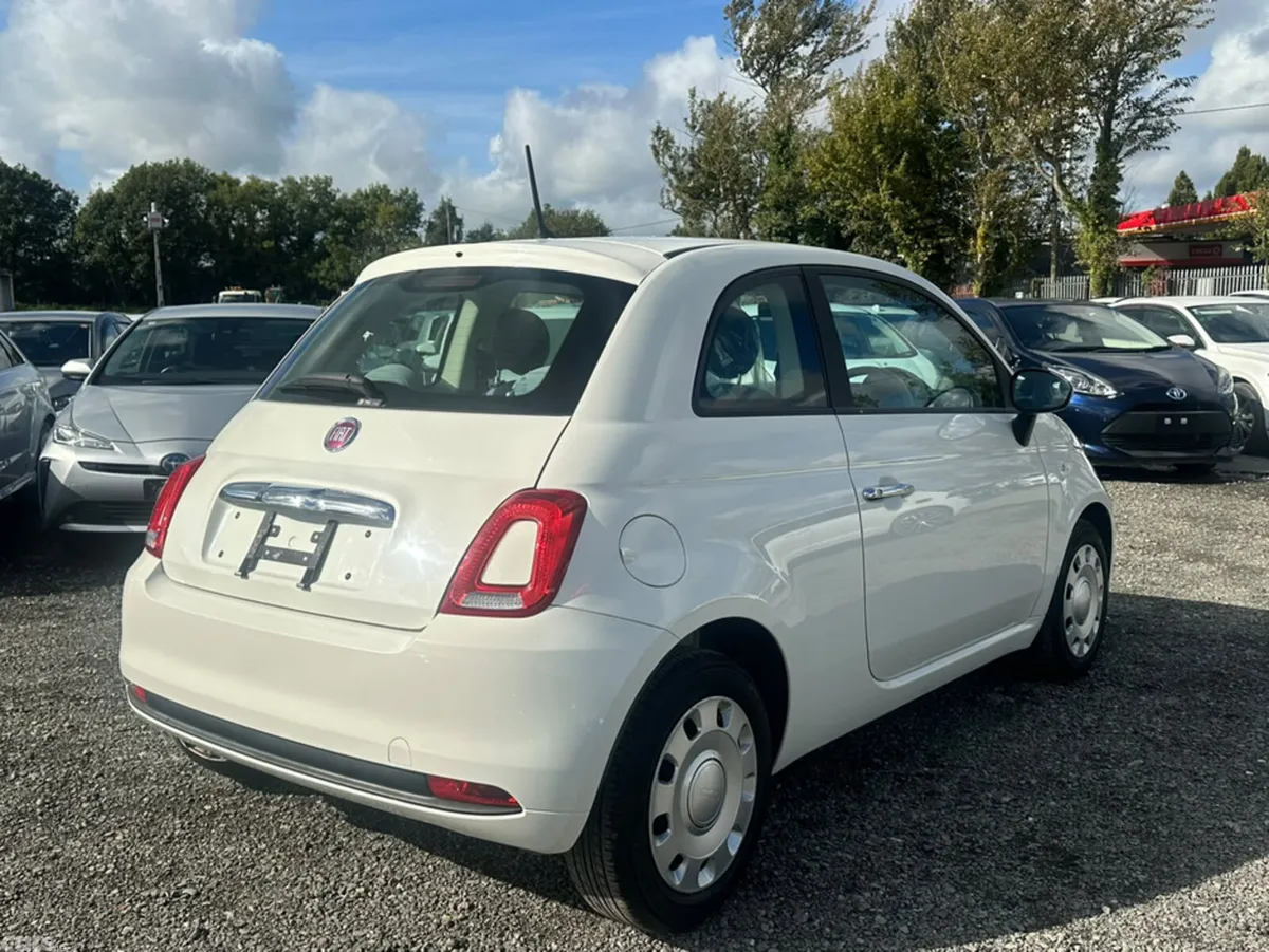 Fiat 500 Hatchback, Petrol, 2016, White