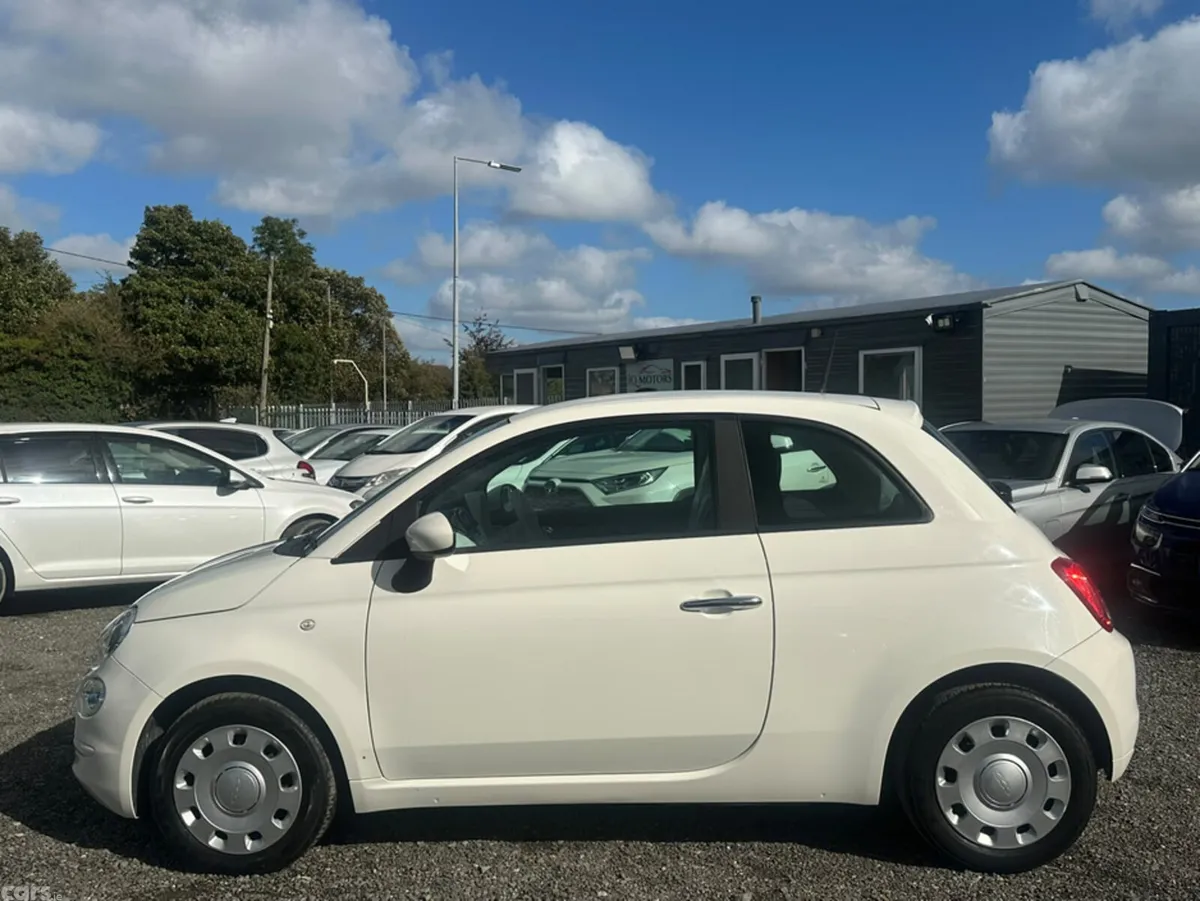 Fiat 500 Hatchback, Petrol, 2016, White
