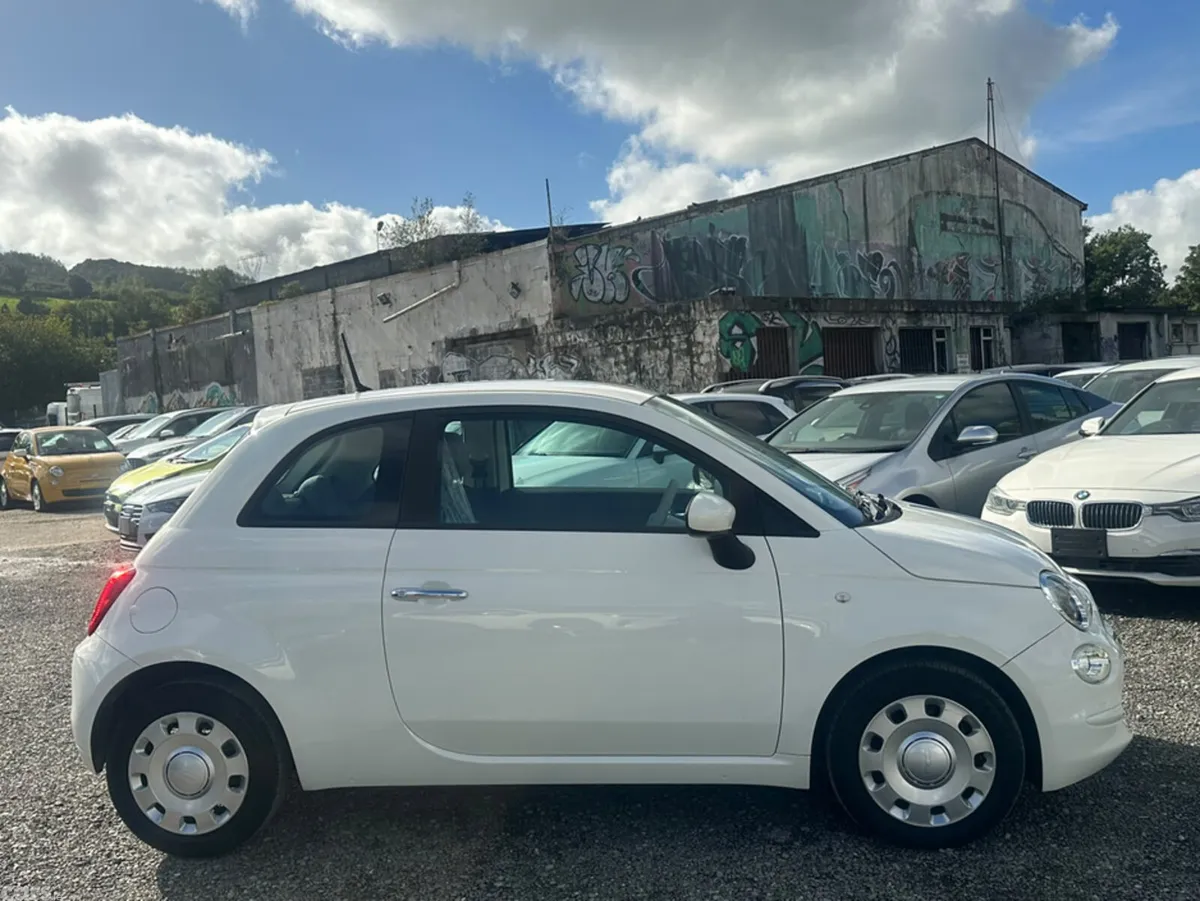 Fiat 500 Hatchback, Petrol, 2016, White