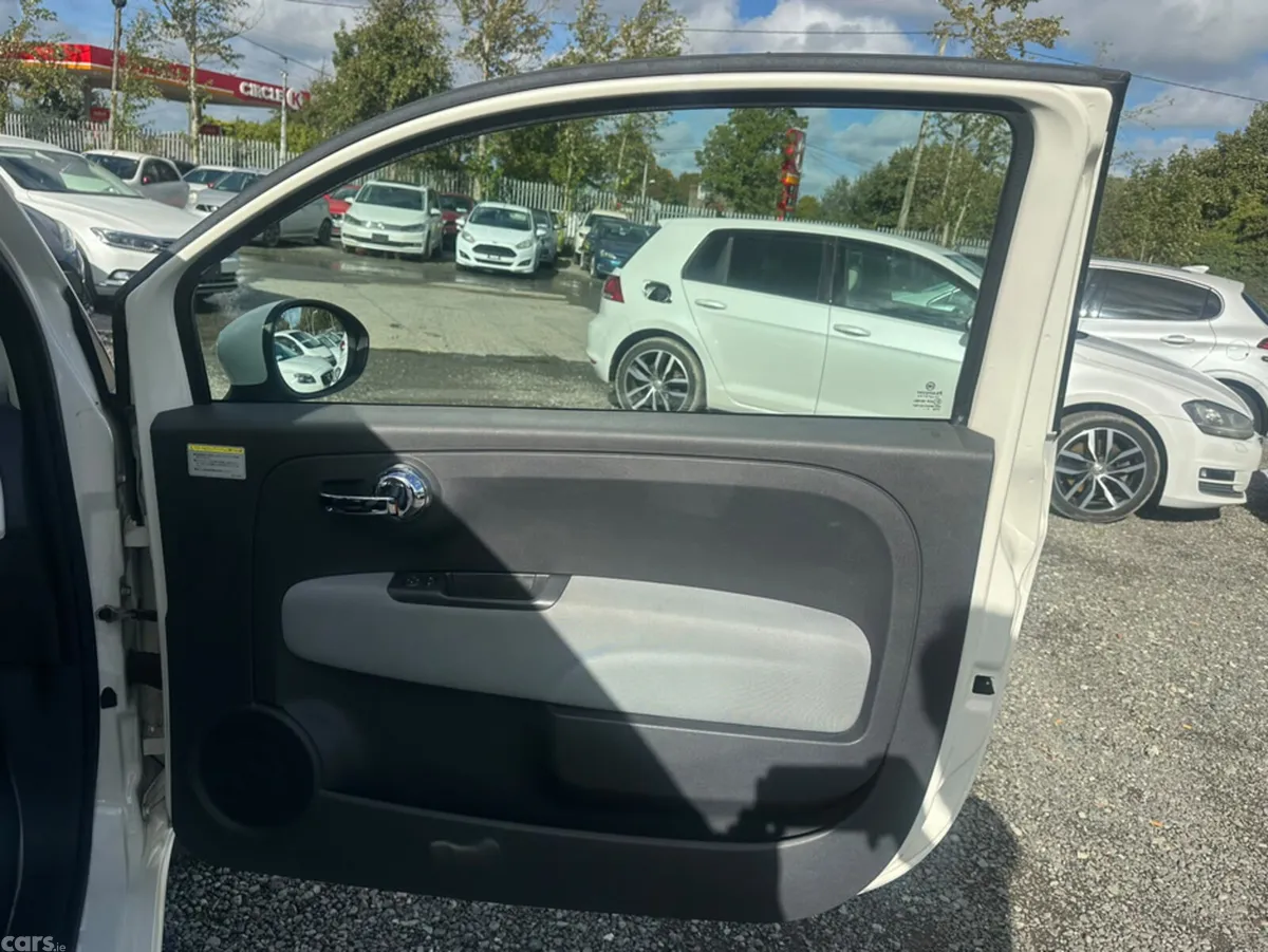 Fiat 500 Hatchback, Petrol, 2016, White