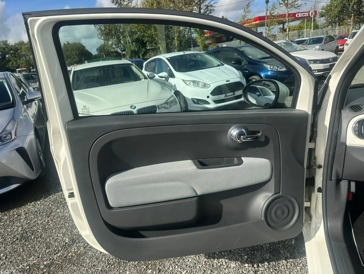 Fiat 500 Hatchback, Petrol, 2016, White