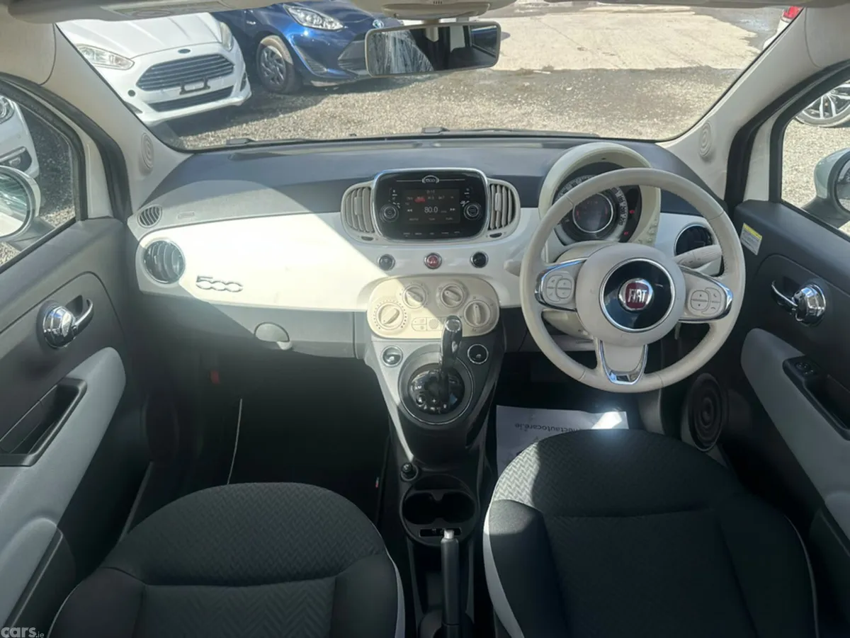 Fiat 500 Hatchback, Petrol, 2016, White
