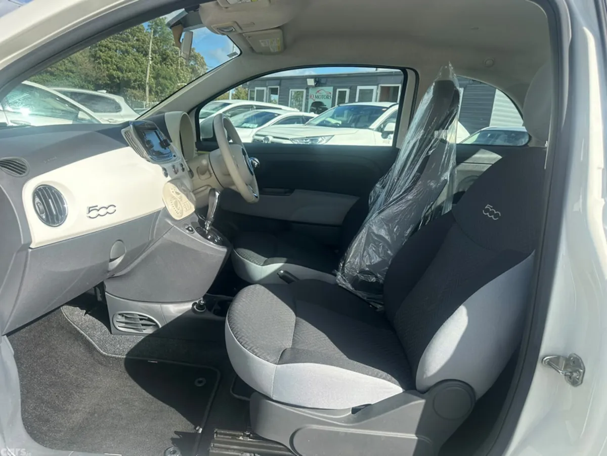 Fiat 500 Hatchback, Petrol, 2016, White