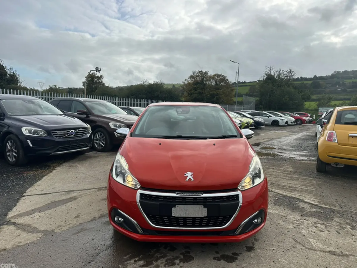 Peugeot 208 Hatchback, Petrol, 2017, Orange