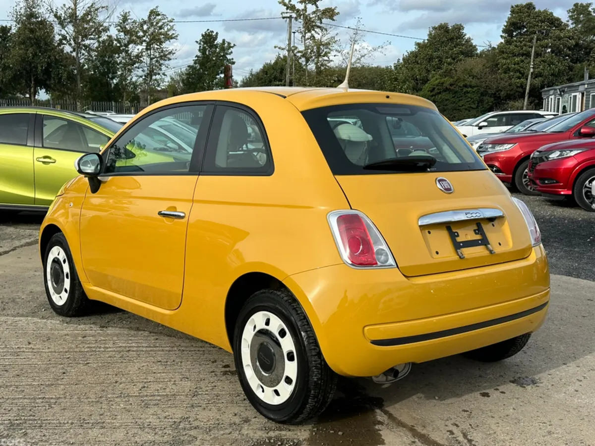 Fiat 500 Hatchback, Petrol, 2013, Yellow