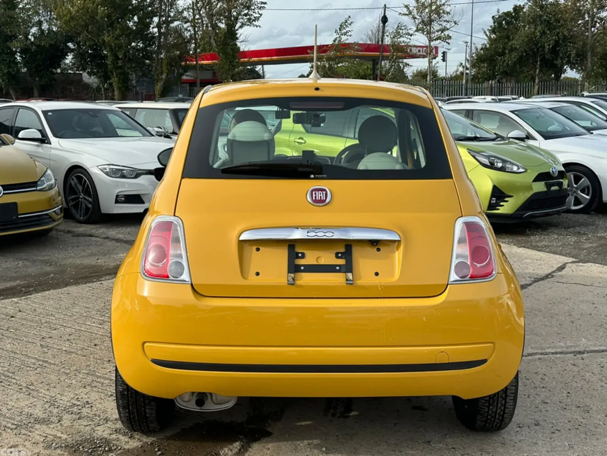 Fiat 500 Hatchback, Petrol, 2013, Yellow