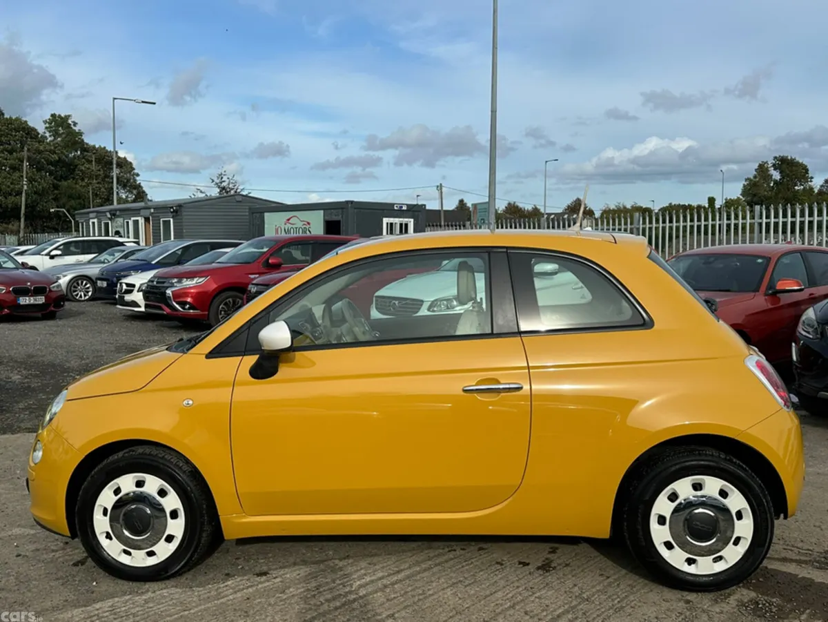 Fiat 500 Hatchback, Petrol, 2013, Yellow