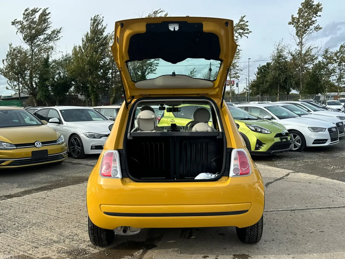 Fiat 500 Hatchback, Petrol, 2013, Yellow