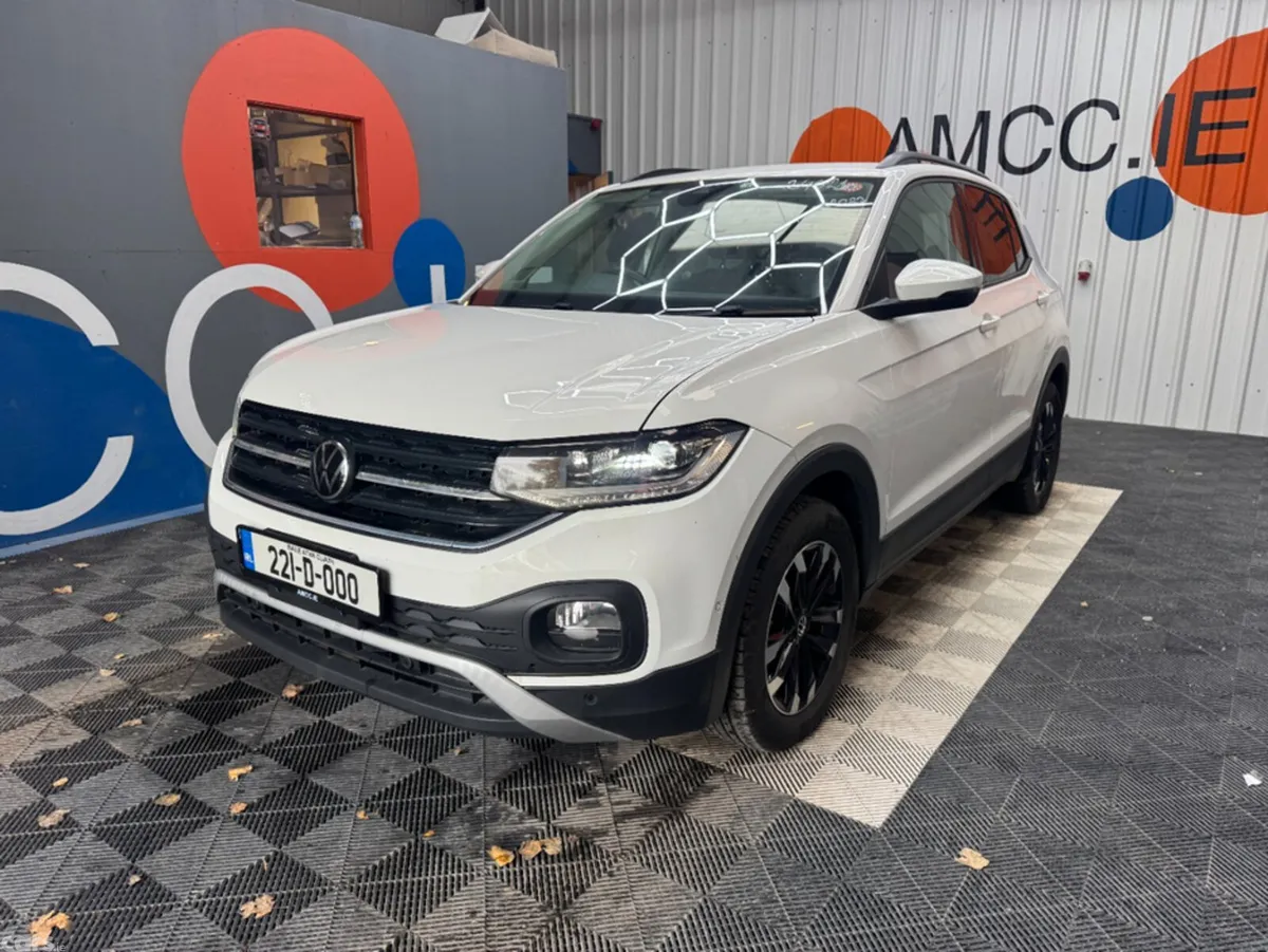 Volkswagen T-Cross SUV, Petrol, 2022, White