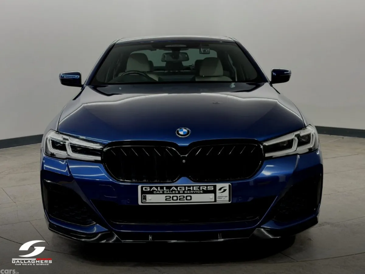 BMW 5-Series Saloon, Petrol Plug-in Hybrid, 2020, Blue