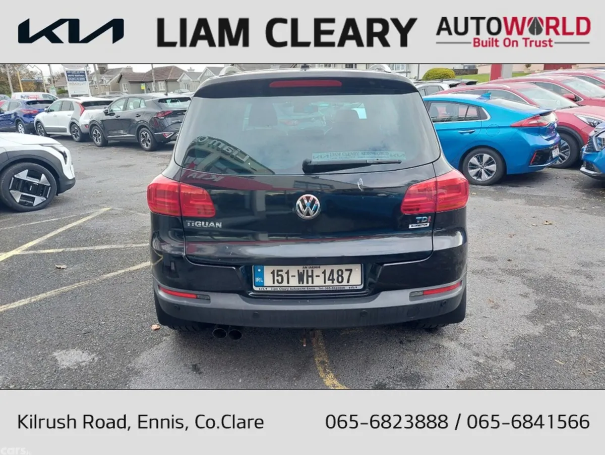 Volkswagen Tiguan SUV, Diesel, 2015, Black