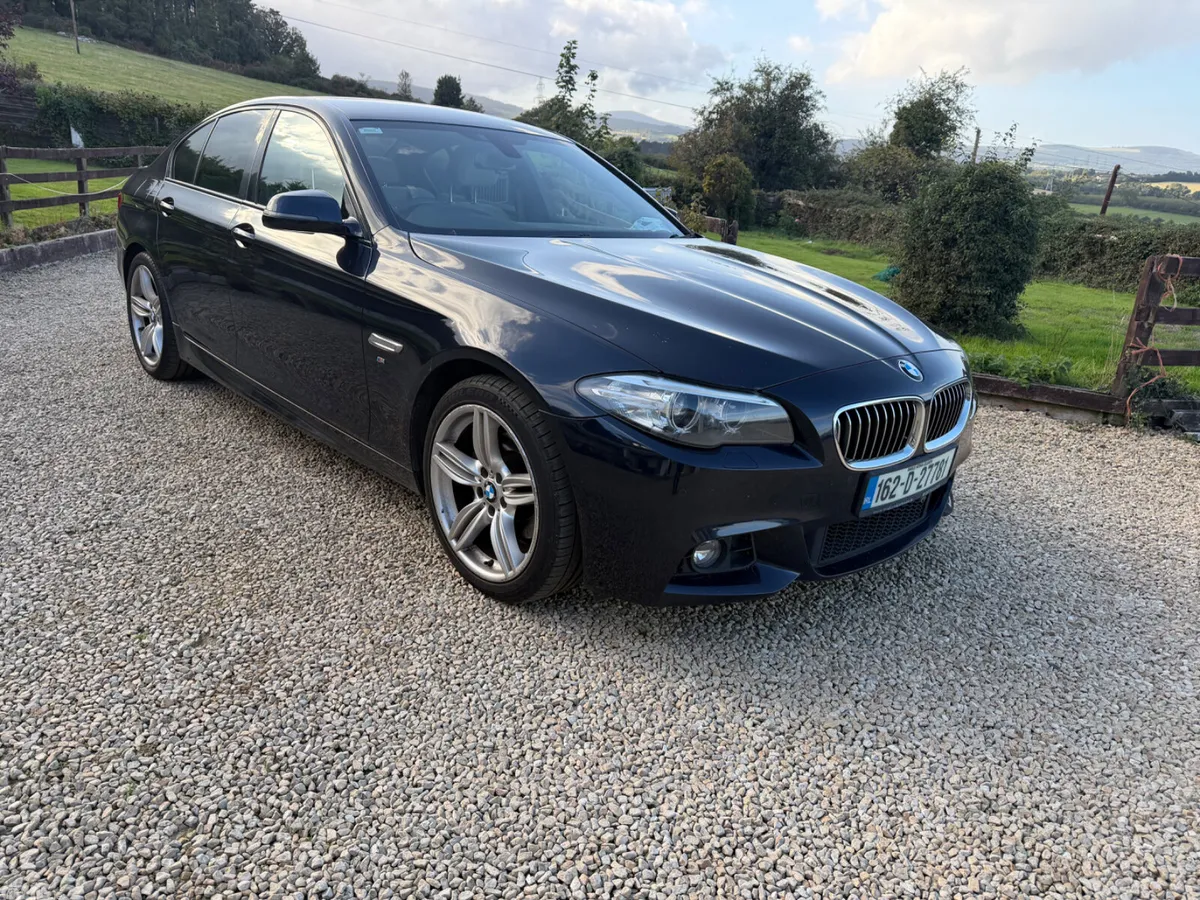 BMW 5-Series Saloon, Diesel, 2016, Black