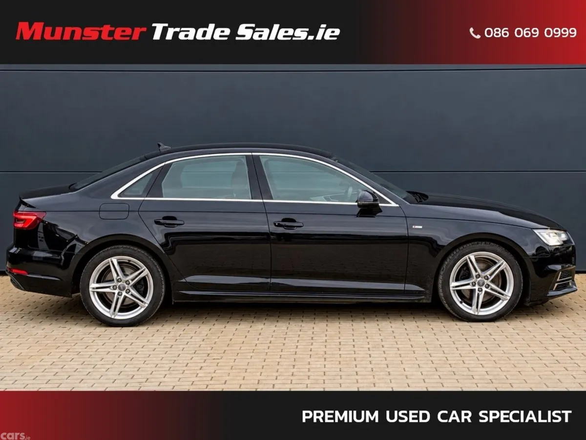 Audi A4 Saloon, Diesel, 2018, Black