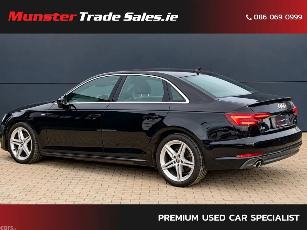 Audi A4 Saloon, Diesel, 2018, Black