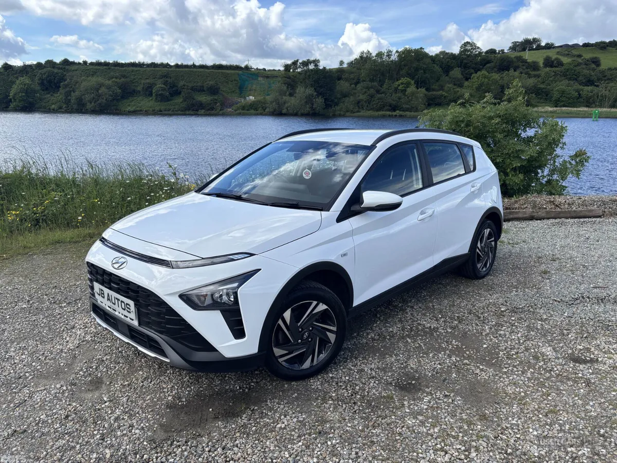 Hyundai Bayon SUV, Petrol Hybrid, 2022, White