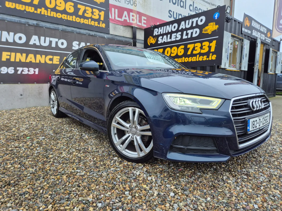 Audi A3 Saloon, Diesel, 2018, Blue