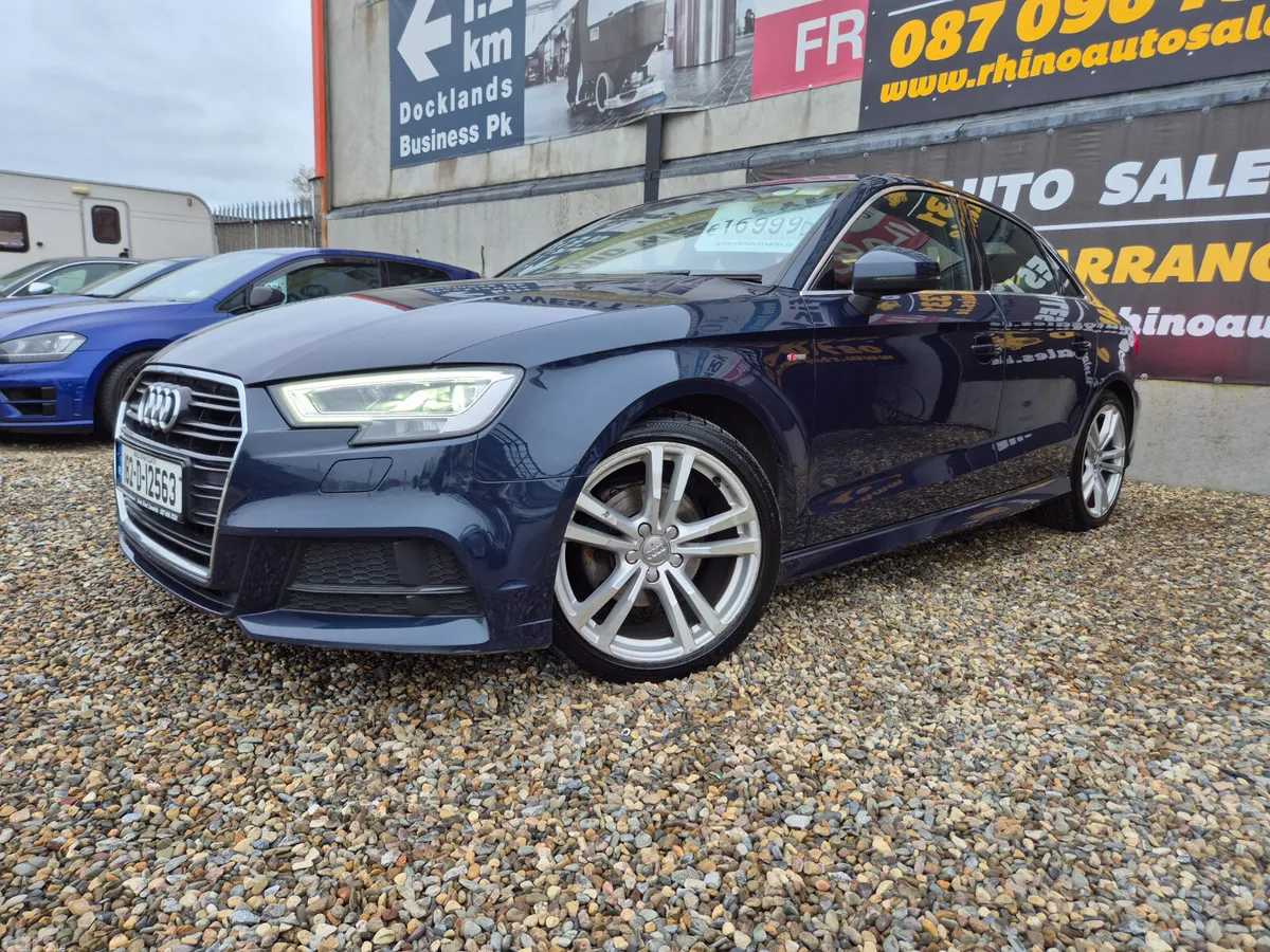Audi A3 Saloon, Diesel, 2018, Blue
