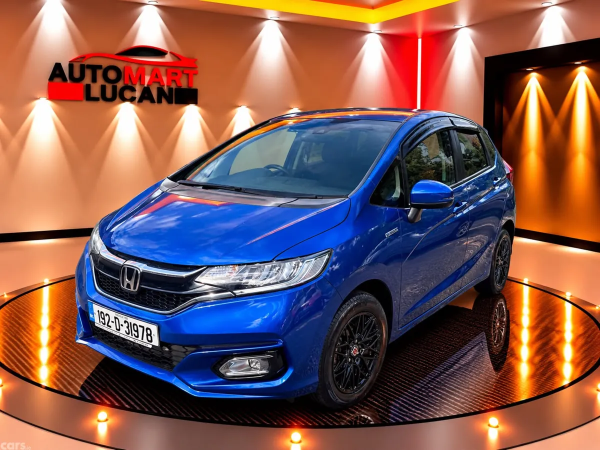 Honda Fit Hatchback, Petrol Hybrid, 2019, Blue